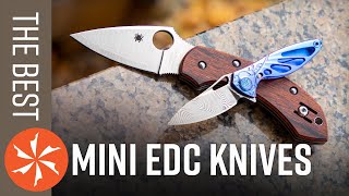 The Best Mini Pocket Knives Under 3quot for EDC of 2020 at KnifeCenter [upl. by Leelahk188]