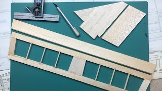 Barnstormer 25S Vintage RC Plane Build 3 Rudder and Elevator [upl. by Mansur]