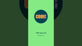 🐘 Beginner PHP Quiz 3 Test Your PHP Basics  code for you phpquiz [upl. by Pammi]