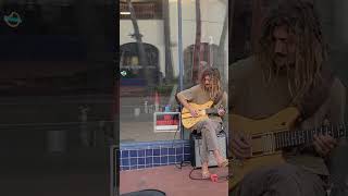 Tin Foil Man Addy Idol amp Co busking live [upl. by Quenna]