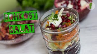 Rohkost Salat  Gesunde Ernährung  Salat Rezepte  lecker und gesund [upl. by Latimore707]