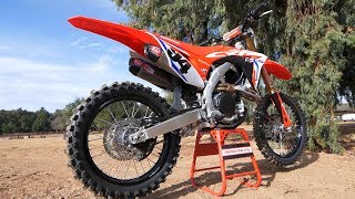 2019 Honda CRF450R Works Edition  Dirt Bike Magazine [upl. by Aschim]