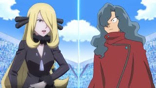 Pokémon Battle USUM Cynthia Vs Tobias Pokemon Sinnoh League [upl. by Mccallum933]