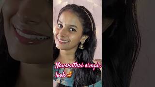 Navarathri 🪔 itsmeyouryoutubegirl shortsfeed navaratri getreadywithme hairstyle [upl. by Arob]