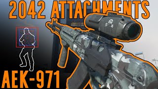 AEK971 with 2042 Attachments  Battlefield 2042 [upl. by Chaunce]