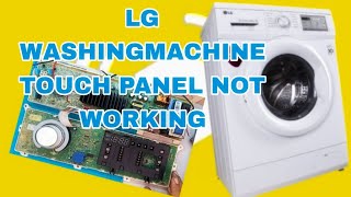 LG front load washing machine touch panal not working [upl. by Sayette]