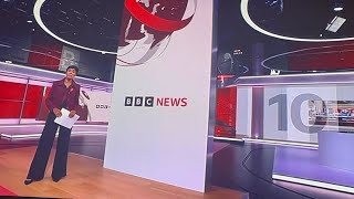 BBC News At Ten Headlines and intro Tuesday 29th October 2024 [upl. by Hurty]