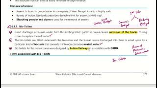 PMF IAS Ecology and Environment Chapter 20 Water Pollution and Effects Class 9 [upl. by Maxima158]