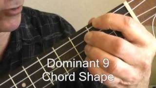 Blues Ukulele Jazz Chord Lesson 1 [upl. by Atinele136]