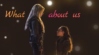 What about us clarke amp lexa  the 100 [upl. by Enelrak]