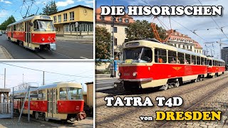 Historische Tatra T4D von Dresden [upl. by Llenyt]