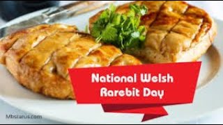 Happy National Welsh Rarebit Day welsh rarebit Lovy2011 [upl. by Metts]