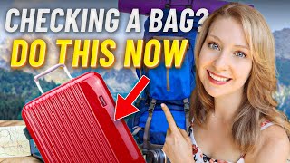 10 Packing Tips for Checked Luggage  avoid lost bags in 2024 [upl. by Acinorrev445]