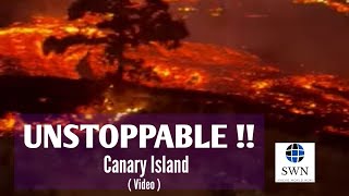 Volcanoes in the Canary Islands forced the residents of La Palma to evacuate furtherCanaryIslands [upl. by Tijnar]