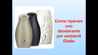 Come riparare un deodorante per ambienti Glade [upl. by Arekahs]