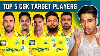 IPL2025 csk target players 2025 auction  csk auction strategy 2025  ipl2025 ipl [upl. by Elorak]