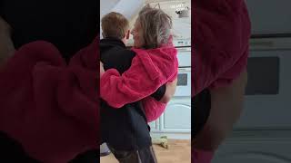 Grandsons Heartsome Gesture  Carrying Grandma for Fresh Air [upl. by Acile]