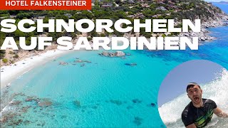 Entdecke die Unterwasserwelt Sardiniens mit der Khroom Schnorchelmaske im Hotel Falkensteiner [upl. by Rossuck944]