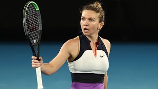 Simona HALEP vs Destanee AIAVA  Melbourne Summer Set 1 2022 LIVESTREAM [upl. by Corissa985]