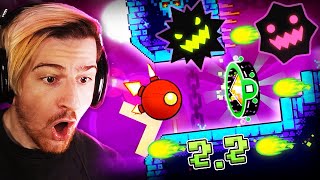 GEOMETRY DASH 22 IS FINALLY HERE amp IT IS AMAZING  Geometry Dash 22 [upl. by Dygal]