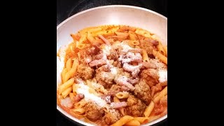 PASTA POLPETTE E GUANCIALE [upl. by Ogdan348]