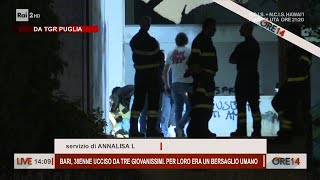 Bari 38enne ucciso per gioco da tre ragazzini  Ore 14 del 15112024 [upl. by Osmen871]