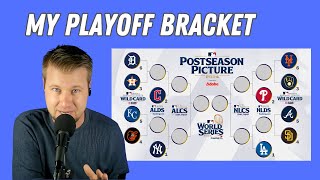 My MLB Playoff Bracket Prediction 2024 [upl. by Kepner698]