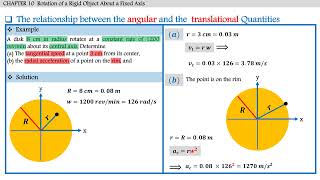 physics 101 Rotation of a Rigid Object About a Fixed Axispart3 فيزياء 101 [upl. by Adrianne]