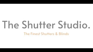 The Shutter Studio  The Finest Shutters and Blinds [upl. by Kancler380]