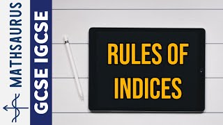 rules of indices powers including negative indices [upl. by Ruamaj]