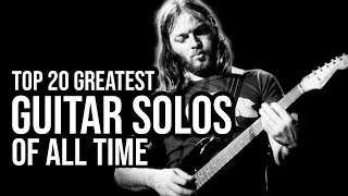 Top Greatest Guitar Solos In Rock History [upl. by Schonthal]