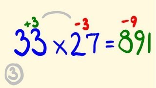 Fast Mental Multiplication Trick  Multiply in your head using base 20 and 30 [upl. by Lolita679]