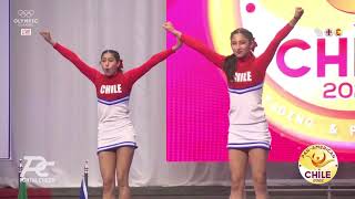 Panamericano 2022  Team Chile Junior All Girl Advanced Day 2 [upl. by Brnaby]