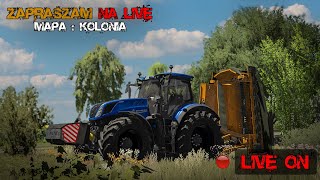 🔴▶️Nowa Miniaturka amp Zapraszam Na Live amp FS22 na Koloni  🔴▶️ [upl. by Aekan213]