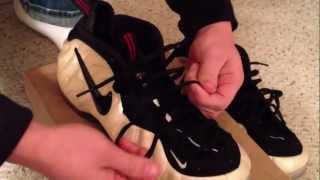 How To Lace Foamposites [upl. by Ekud271]