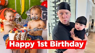 Gary Owen And Brianna Johnson Celebrate Their Twins 1st Birthday [upl. by Ellezaj]