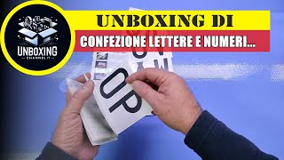 Confezione Lettere e Numeri Adesivi per Targa  Autodomy [upl. by Halac]