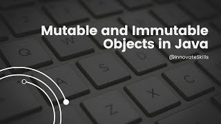 What are mutable and immutable objects in Java [upl. by Sihtam873]