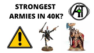 Strongest Armies in Warhammer 40K  Best Factions in 9th Edition [upl. by Enohpets]