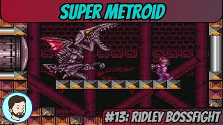 Super Metroid Super Nintendo  Part 13 Ridley Bossfight [upl. by Hake943]