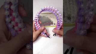 Hair band making at homesimple hairband 💕pls subcrib [upl. by Llerut]