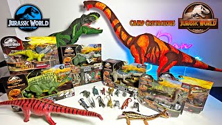 NEW Camp Cretaceous Dinosaurs Ouranosaurus Scorpios Rex Allosaurus [upl. by Mouldon]