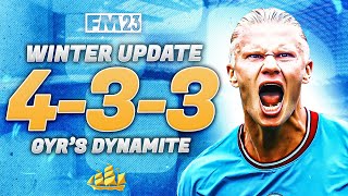 433 TACTIC FOR FM23 WINTER UPDATE [upl. by Aivonas]