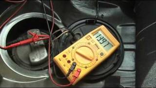 How to Test a Fuel Pump with volt meter [upl. by Eilrebmik927]