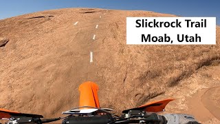 Dirt Biking Slickrock Moab Utah [upl. by Rutra130]