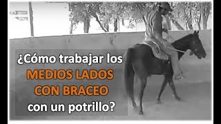 Arrendando Caballos V11 ¿Cómo trabajar los MEDIOS LADOS CON BRACEO [upl. by Anak621]