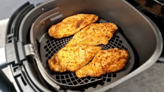 Airfryerda schnitzel nasıl yapılır✅️Airfryer schnitzel tarifi✅️Airfryer tarifleri👍SchnitzelŞinitzel [upl. by Kleper]