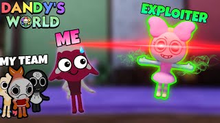 Playing a Full Party Run with an EXPLOITER in Dandy’s World [upl. by Eniotna]