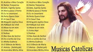 2023 Lindas músicas religiosas católicas de louvor e adoracão carismáticos  Músicas católicas [upl. by Nared408]