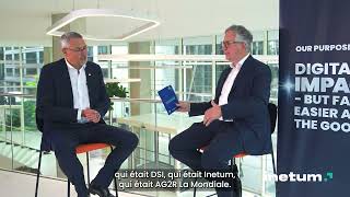 fr Inetum et AG2R La Mondiale  interview de Stéphane Lapierre et Cédric Fernandez [upl. by Zetroc]